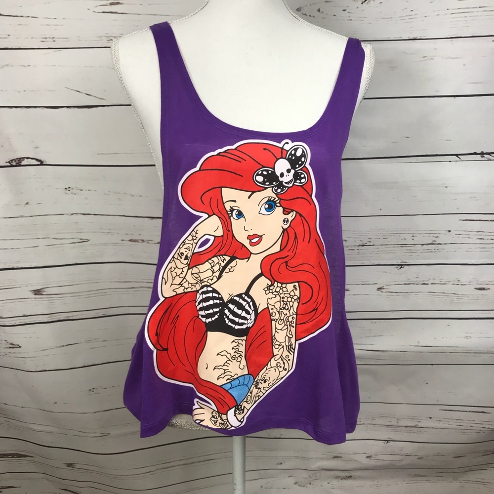 Tattoo Ariel tank top new with tag